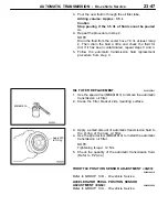 Preview for 507 page of Mitsubishi MOTORS Space Runner 1998 Workshop Manual