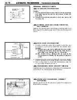 Preview for 530 page of Mitsubishi MOTORS Space Runner 1998 Workshop Manual