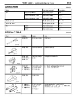 Preview for 547 page of Mitsubishi MOTORS Space Runner 1998 Workshop Manual