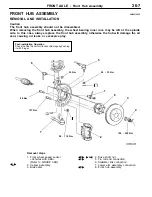 Preview for 551 page of Mitsubishi MOTORS Space Runner 1998 Workshop Manual