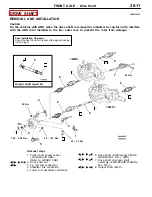 Preview for 555 page of Mitsubishi MOTORS Space Runner 1998 Workshop Manual