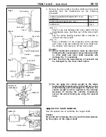 Preview for 557 page of Mitsubishi MOTORS Space Runner 1998 Workshop Manual