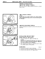 Preview for 572 page of Mitsubishi MOTORS Space Runner 1998 Workshop Manual