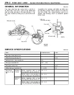 Preview for 574 page of Mitsubishi MOTORS Space Runner 1998 Workshop Manual