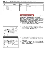 Предварительный просмотр 578 страницы Mitsubishi MOTORS Space Runner 1998 Workshop Manual