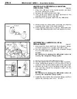 Preview for 580 page of Mitsubishi MOTORS Space Runner 1998 Workshop Manual