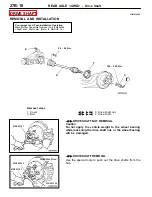 Preview for 582 page of Mitsubishi MOTORS Space Runner 1998 Workshop Manual