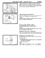 Preview for 593 page of Mitsubishi MOTORS Space Runner 1998 Workshop Manual