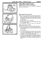 Preview for 595 page of Mitsubishi MOTORS Space Runner 1998 Workshop Manual