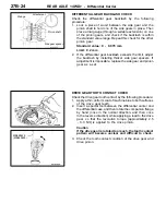 Preview for 596 page of Mitsubishi MOTORS Space Runner 1998 Workshop Manual