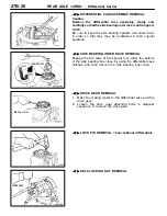 Preview for 598 page of Mitsubishi MOTORS Space Runner 1998 Workshop Manual