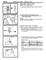 Preview for 602 page of Mitsubishi MOTORS Space Runner 1998 Workshop Manual