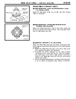 Preview for 611 page of Mitsubishi MOTORS Space Runner 1998 Workshop Manual