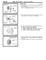 Preview for 612 page of Mitsubishi MOTORS Space Runner 1998 Workshop Manual