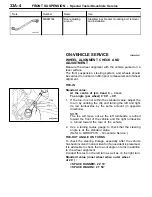 Preview for 628 page of Mitsubishi MOTORS Space Runner 1998 Workshop Manual