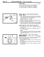 Preview for 636 page of Mitsubishi MOTORS Space Runner 1998 Workshop Manual