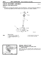 Preview for 646 page of Mitsubishi MOTORS Space Runner 1998 Workshop Manual