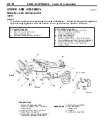 Preview for 650 page of Mitsubishi MOTORS Space Runner 1998 Workshop Manual