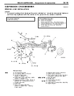 Preview for 655 page of Mitsubishi MOTORS Space Runner 1998 Workshop Manual