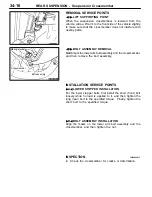 Preview for 656 page of Mitsubishi MOTORS Space Runner 1998 Workshop Manual