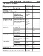 Preview for 665 page of Mitsubishi MOTORS Space Runner 1998 Workshop Manual