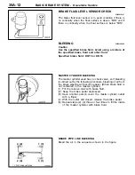 Preview for 672 page of Mitsubishi MOTORS Space Runner 1998 Workshop Manual