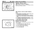 Preview for 710 page of Mitsubishi MOTORS Space Runner 1998 Workshop Manual