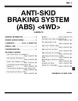 Preview for 715 page of Mitsubishi MOTORS Space Runner 1998 Workshop Manual