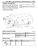 Preview for 717 page of Mitsubishi MOTORS Space Runner 1998 Workshop Manual