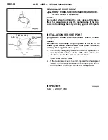 Preview for 720 page of Mitsubishi MOTORS Space Runner 1998 Workshop Manual