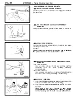 Preview for 754 page of Mitsubishi MOTORS Space Runner 1998 Workshop Manual