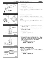 Preview for 757 page of Mitsubishi MOTORS Space Runner 1998 Workshop Manual