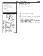 Preview for 781 page of Mitsubishi MOTORS Space Runner 1998 Workshop Manual