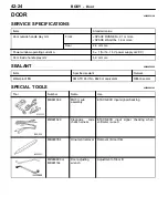 Preview for 796 page of Mitsubishi MOTORS Space Runner 1998 Workshop Manual