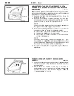 Preview for 804 page of Mitsubishi MOTORS Space Runner 1998 Workshop Manual