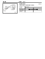 Preview for 808 page of Mitsubishi MOTORS Space Runner 1998 Workshop Manual