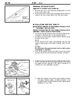 Preview for 816 page of Mitsubishi MOTORS Space Runner 1998 Workshop Manual