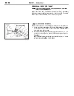 Preview for 828 page of Mitsubishi MOTORS Space Runner 1998 Workshop Manual