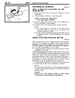 Preview for 846 page of Mitsubishi MOTORS Space Runner 1998 Workshop Manual