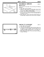 Preview for 853 page of Mitsubishi MOTORS Space Runner 1998 Workshop Manual