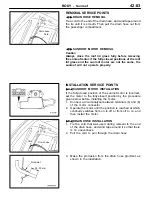 Preview for 855 page of Mitsubishi MOTORS Space Runner 1998 Workshop Manual