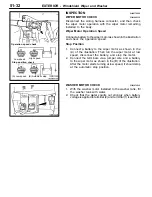 Preview for 890 page of Mitsubishi MOTORS Space Runner 1998 Workshop Manual