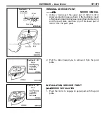 Preview for 909 page of Mitsubishi MOTORS Space Runner 1998 Workshop Manual