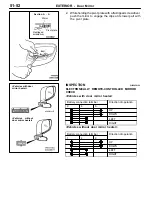 Preview for 910 page of Mitsubishi MOTORS Space Runner 1998 Workshop Manual