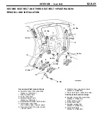 Preview for 953 page of Mitsubishi MOTORS Space Runner 1998 Workshop Manual