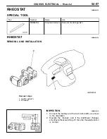 Preview for 1069 page of Mitsubishi MOTORS Space Runner 1998 Workshop Manual