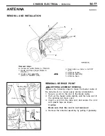 Preview for 1089 page of Mitsubishi MOTORS Space Runner 1998 Workshop Manual