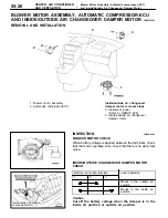 Preview for 1152 page of Mitsubishi MOTORS Space Runner 1998 Workshop Manual