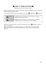 Предварительный просмотр 3 страницы Mitsubishi 00JCPU User Manual