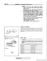 Preview for 18 page of Mitsubishi 1989 Galant Service Manual